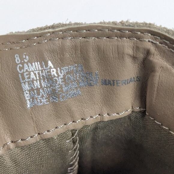 Madden Girl Womens Shoes Light Grey Camilla Suede Pull On Ankle Booties Size 8.5 - Picture 9 of 9